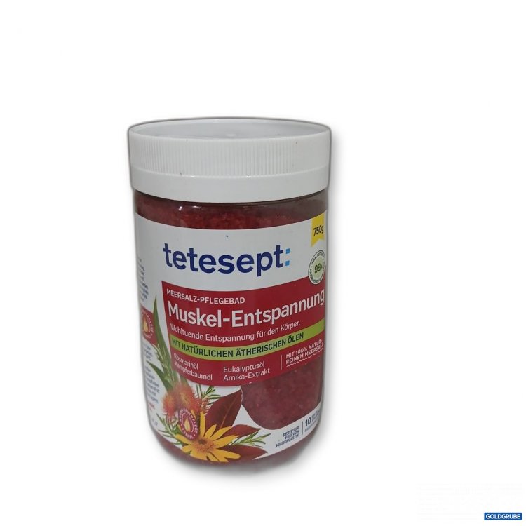 Artikel Nr. 918089: Tetescept Muskel-Entspannung Badesalz 750 g