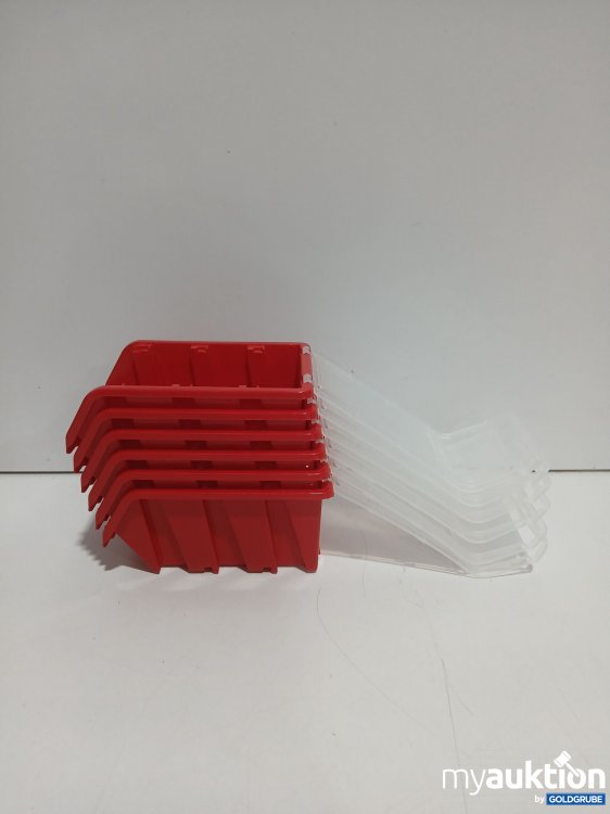 Artikel Nr. 960089: Kistenberg Stabelkisten Rot ca 15,5x7cm 6Stk