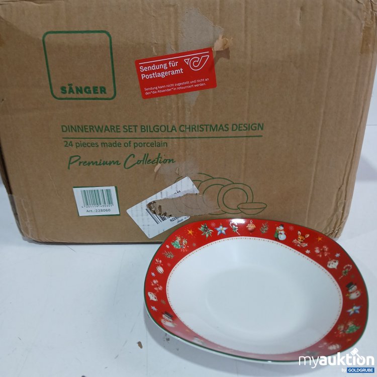Artikel Nr. 967089: Sänger Dinnerware set Bilgola Christmas desing 24 tlg 