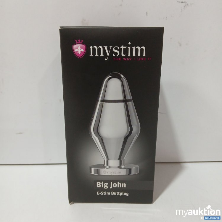 Artikel Nr. 973089 Artikel Nr. 973089: MyStim Big John E-Stim Buttplug, Art.No. 46220