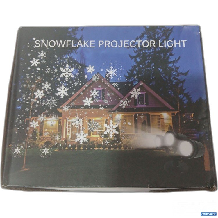 Artikel Nr. 989089: Snowflake Projector Light schwarz Model LL-050