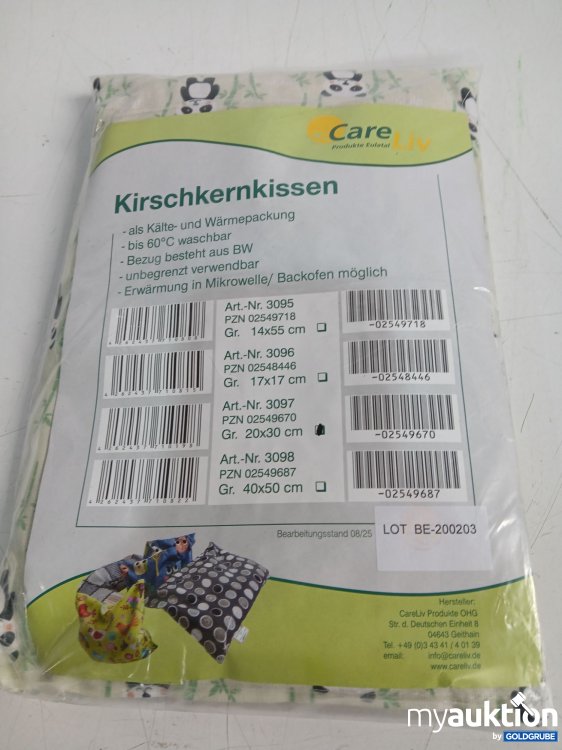 Artikel Nr. 996089: KIRSCHKERNKISSEN