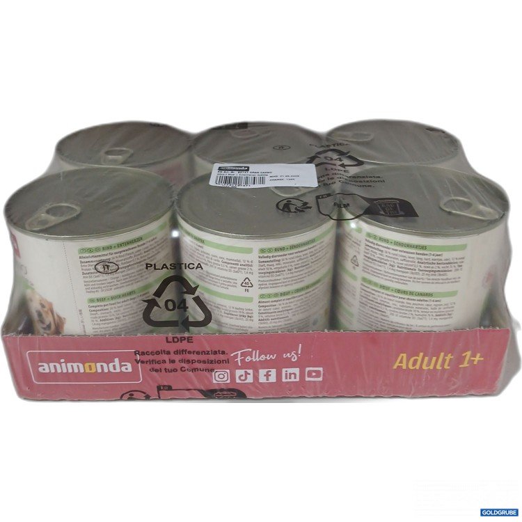 Artikel Nr. 997089: Animonda GranCarno Rind+ Entenherzen Adult 6x800g 