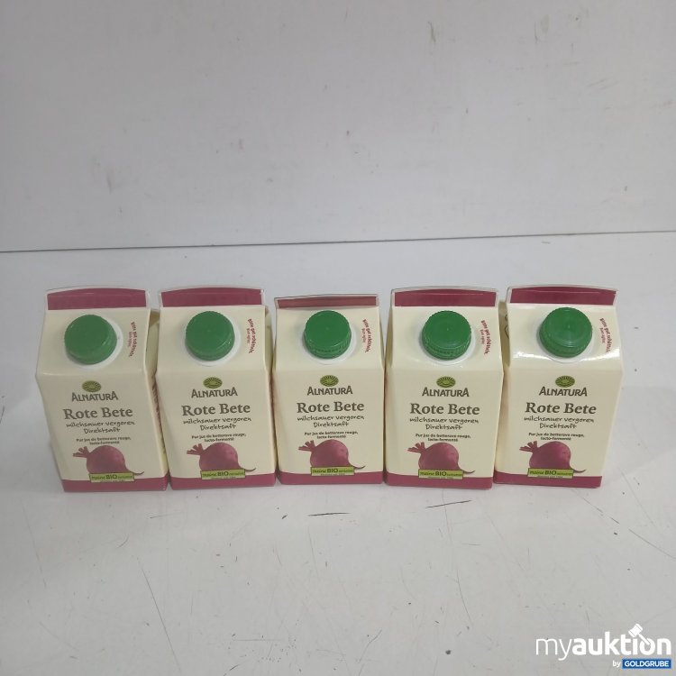 Artikel Nr. 469090: Alnatura Rote Bete milchsauer vergoren Direktsaft je 500ml