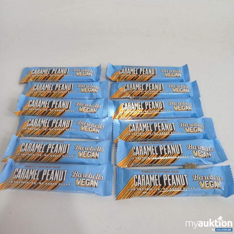 Artikel Nr. 816090 Artikel Nr. 816090: Barbells Vegan Caramel Peanut Protein Bar je 55g