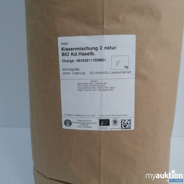 Artikel Nr. 836090 Artikel Nr. 836090: Berg Kräuter Kissenmischung 2 Natur 7kg