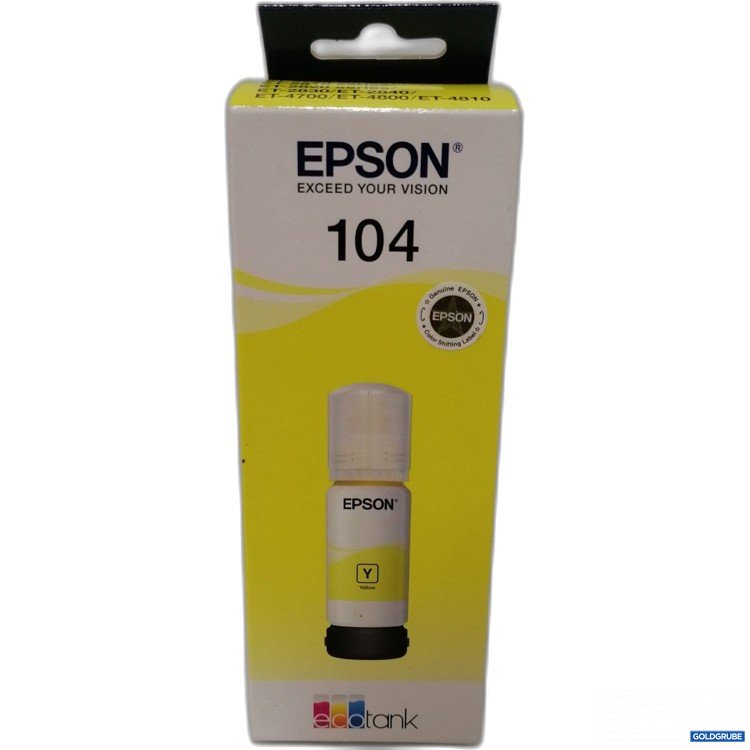Artikel Nr. 885090: Ecotank Epson 104 Yellow 65ml