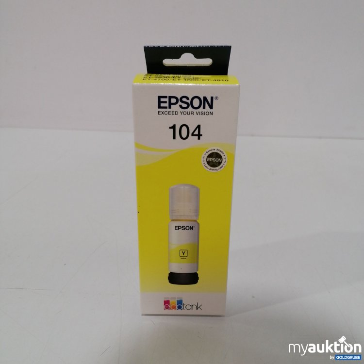 Artikel Nr. 885090: Ecotank Epson 104 Yellow 65ml