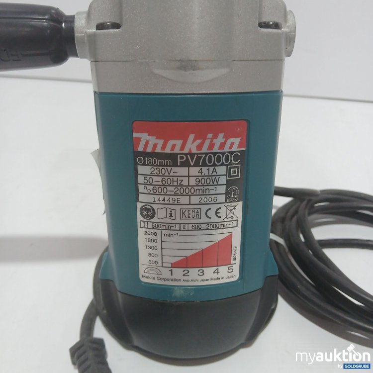 Artikel Nr. 915090: Makita Tellerpolierer 180mm PV7000C 