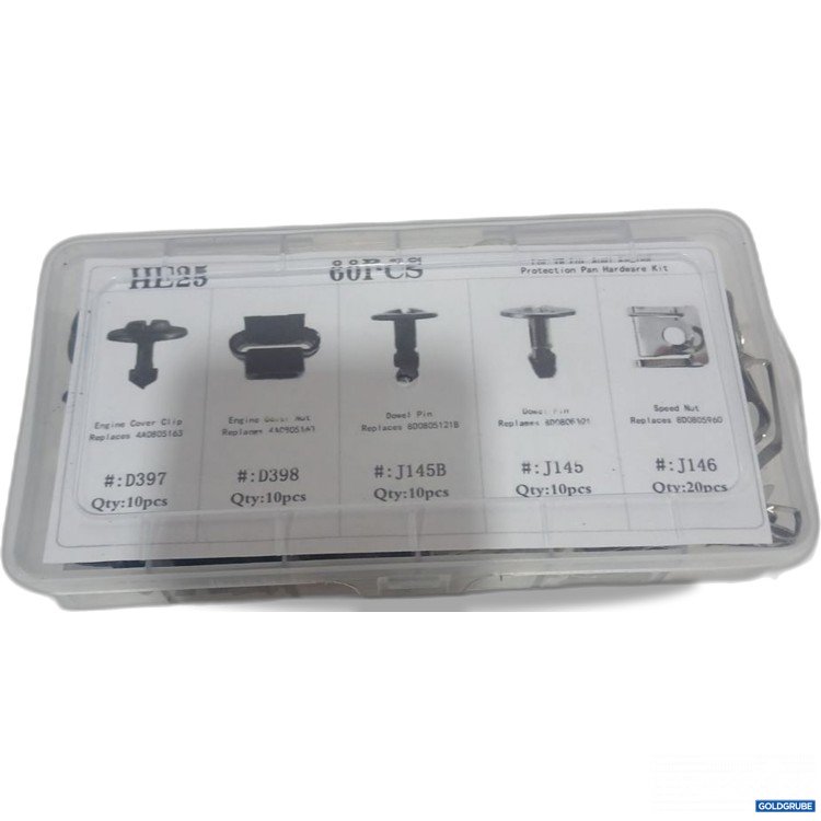 Artikel Nr. 920090: Zubehörset für Fahrzeugteile 60 Stück