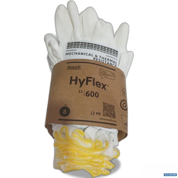 Artikel Nr. 939090: Ansell HyFlex 11|600 Größe 8 Arbeitshandschuhe 12Paar