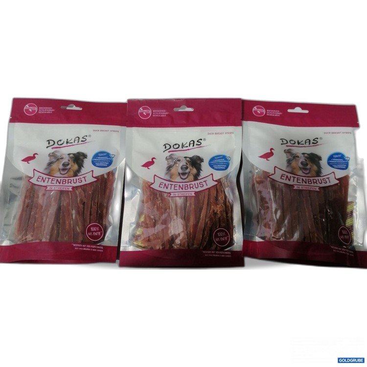 Artikel Nr. 950090: Dokas Entenbrust in Streifen 3x250g