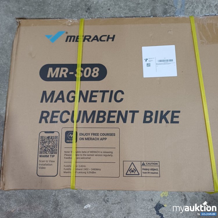 Artikel Nr. 962090: Merach MR-S08 Magnetic Recumbent Bike 
