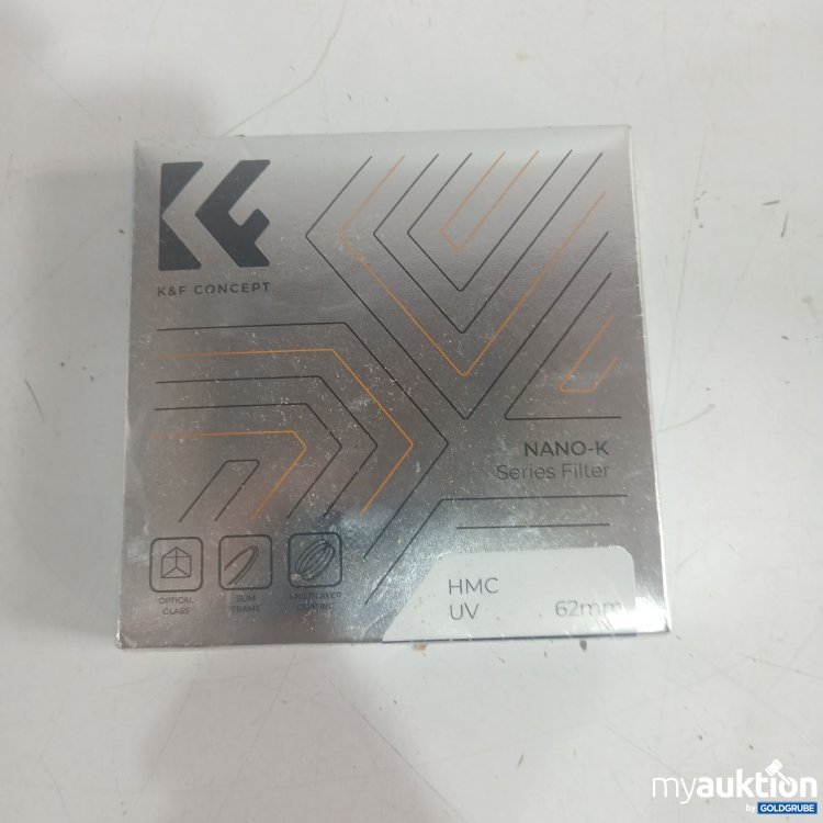 Artikel Nr. 986090 Artikel Nr. 986090: K&F Concept Nano-K Series Filter 62mm