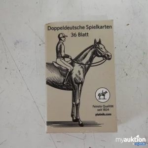 Auktion Piatnik Doppeldeutsche Karten 36 Blatt 