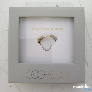 Auktion Kapten & Son Ring Harmony Stone Gold