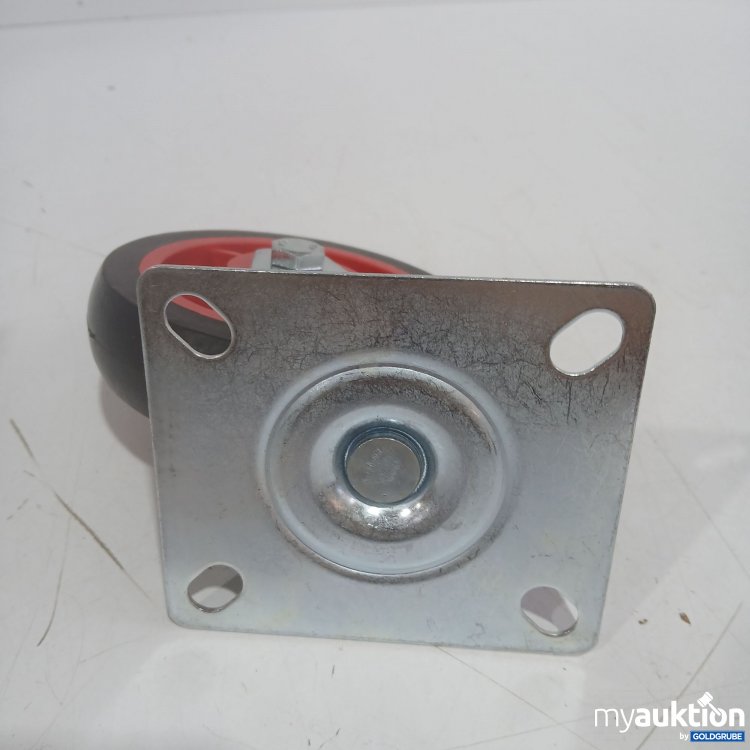 Artikel Nr. 463091 Artikel Nr. 463091: Lenkrollen 4Stk Metall ca. 11x10cm Reifen ø13cm