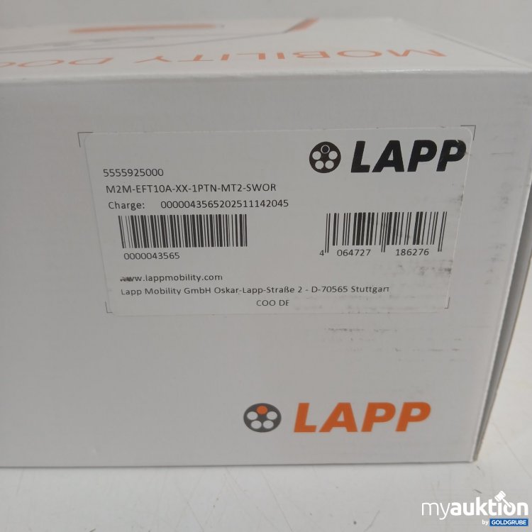 Artikel Nr. 465091 Artikel Nr. 465091: LAPP Mobility Dock M2M-EFM 10A-xx-1PTN-MT2-swor