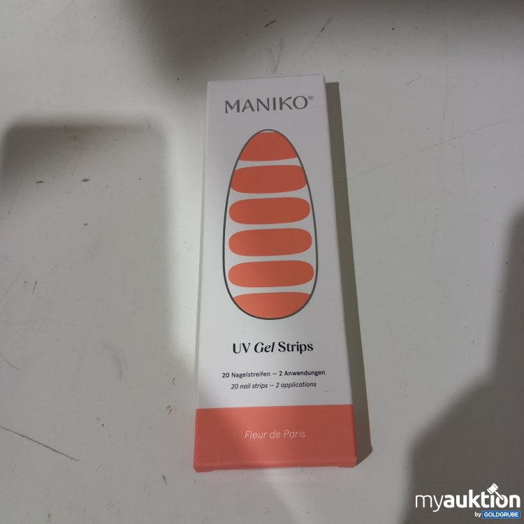 Artikel Nr. 470091: MANIKO UV Gel Strips 20 Nagelstreifen