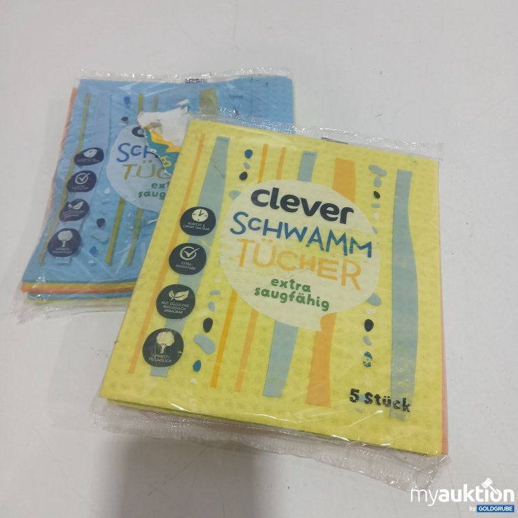 Artikel Nr. 814091: Clever Schwammtücher 2x5 Stück 