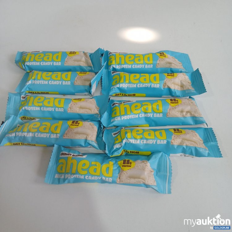 Artikel Nr. 816091 Artikel Nr. 816091: Ahead High Protein Candy Bar coconut Almond je 45g