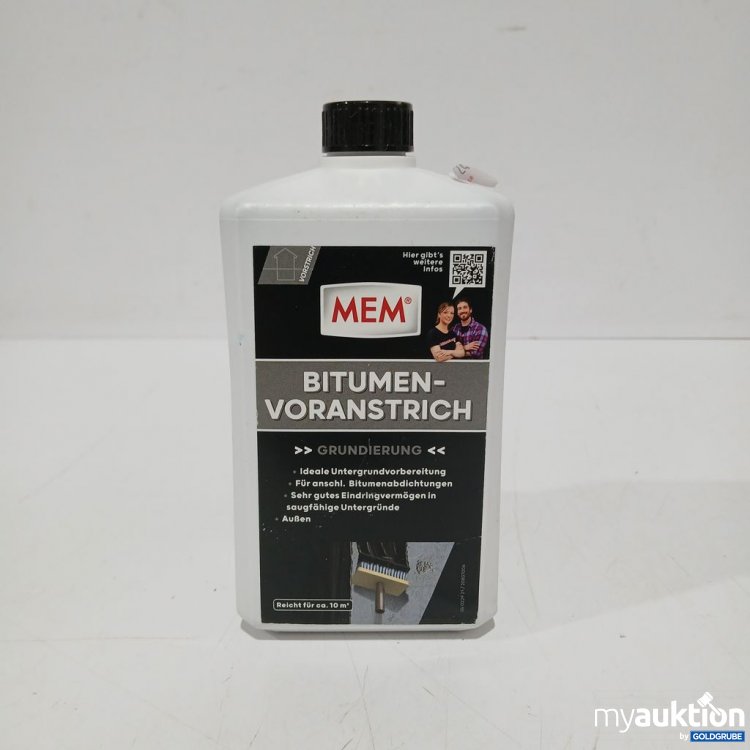 Artikel Nr. 920091: MEM Bitumen-Voranstrich Grundierung 1 l
