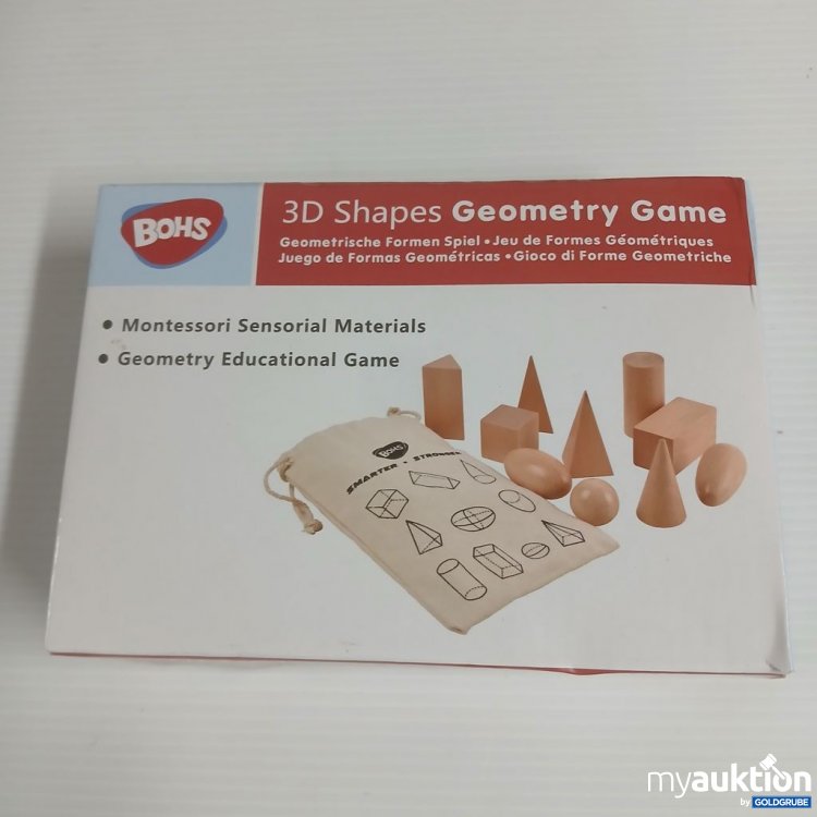 Artikel Nr. 922091: BOHS 3D Shapes Geometry Game