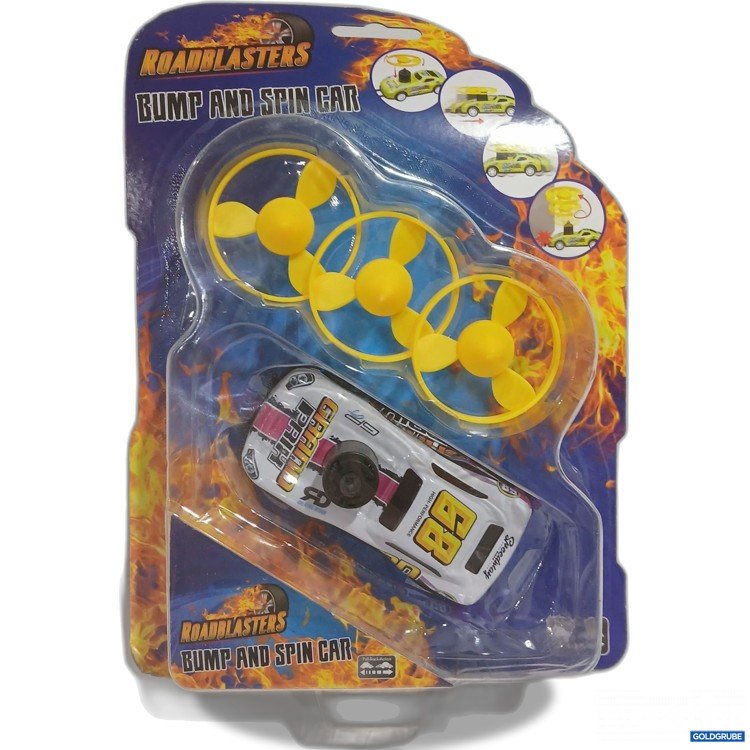 Artikel Nr. 929091: Roadblasters Bump and Spin Car white  