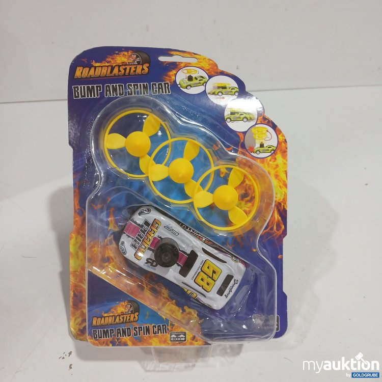 Artikel Nr. 929091: Roadblasters Bump and Spin Car white  
