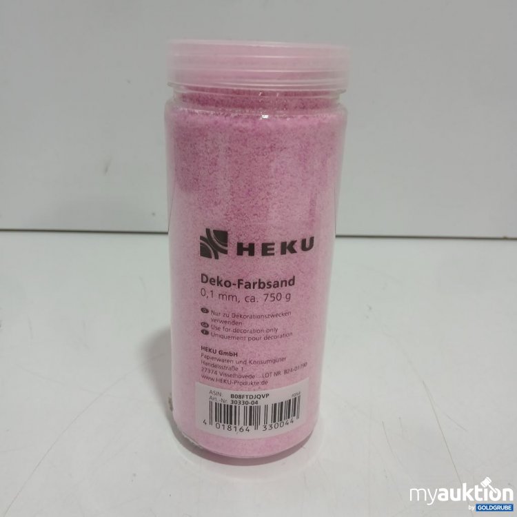 Artikel Nr. 938091 Artikel Nr. 938091: HEKU Deko-Farbsand 750g
