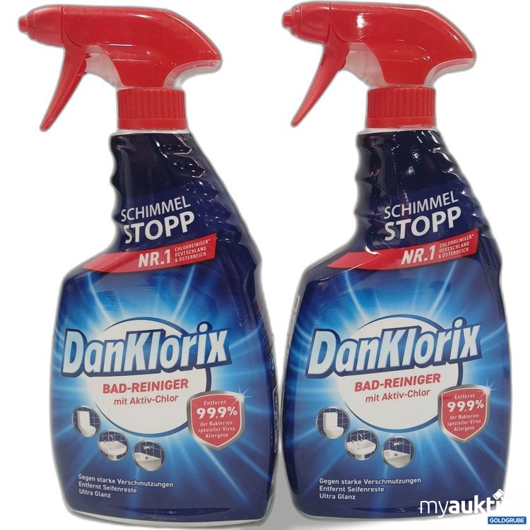 Artikel Nr. 963091: DanKlorix Bad Reiniger 2x750ml 