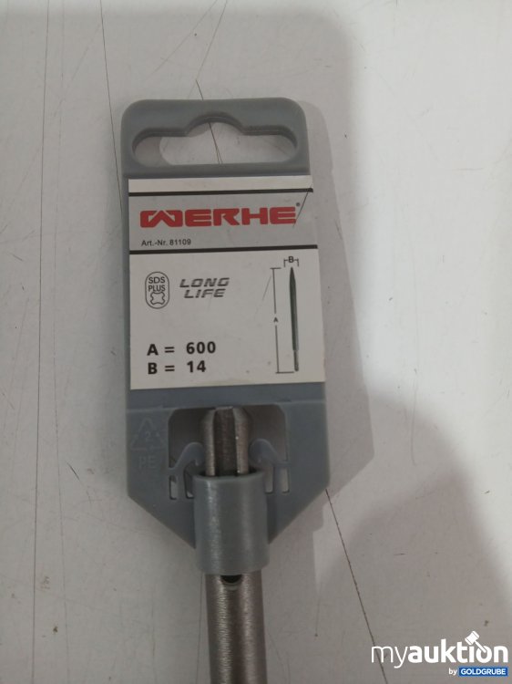 Artikel Nr. 995091: WERHE Flackmeißel 600x14