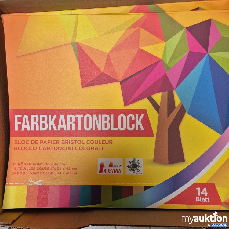 Artikel Nr. 396092 Artikel Nr. 396092: 5 Stk. Farbkartonblock