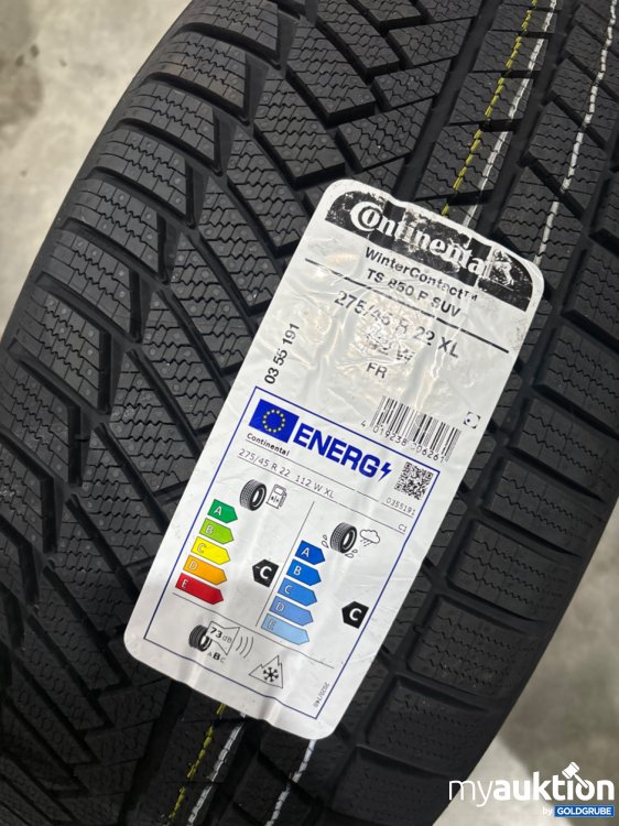 Artikel Nr. 436092 Artikel Nr. 436092: Continental Winter Contact Reifen 275/45R 22