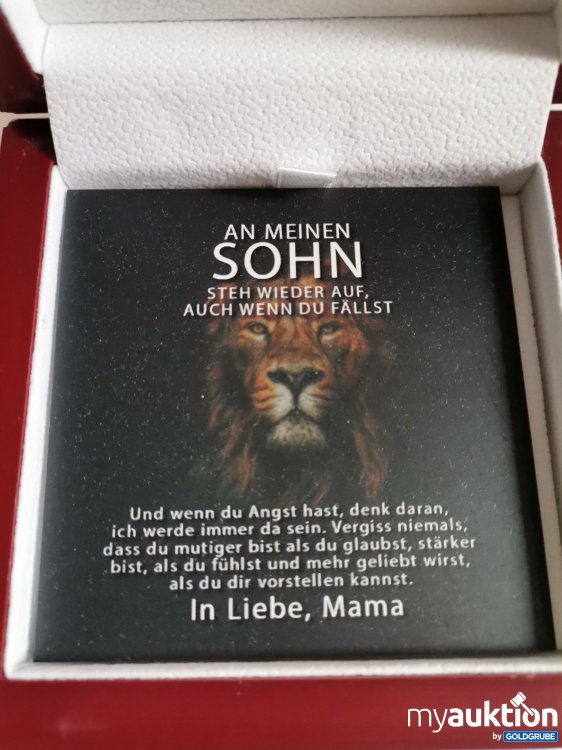 Artikel Nr. 460092 Artikel Nr. 460092: An meinen Sohn Halskette