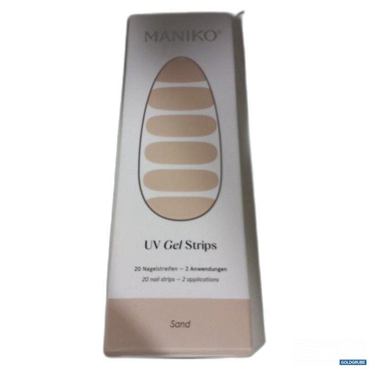Artikel Nr. 470092 Artikel Nr. 470092: MANIKO UV Gel Strips 20 Nagelstreifen Sand