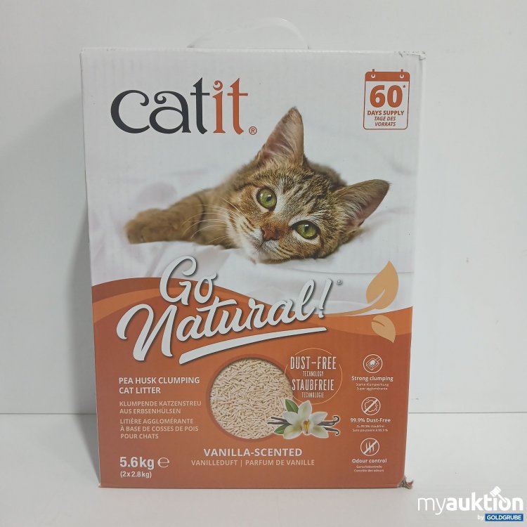 Artikel Nr. 818092 Artikel Nr. 818092: Catit Go Natural Vanilla Scented Katzenstreu 5,6kg