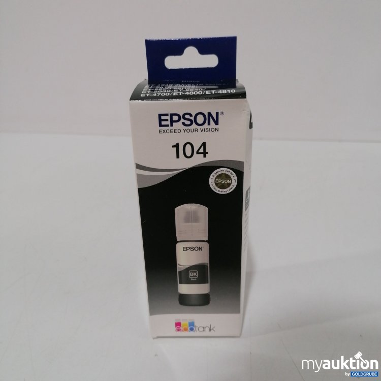 Artikel Nr. 885092: Ecotank Epson 104 Black