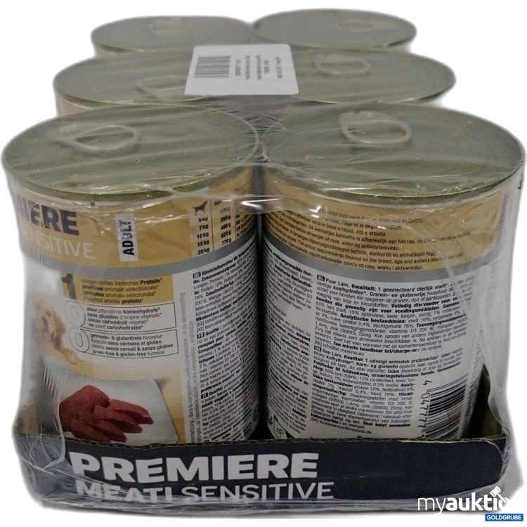 Artikel Nr. 950092: Premiere Meati Sensitive Lamm pur 6x400g