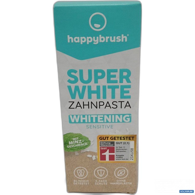 Artikel Nr. 954092: Happybrush Super White  Zahnpasta 75ml 