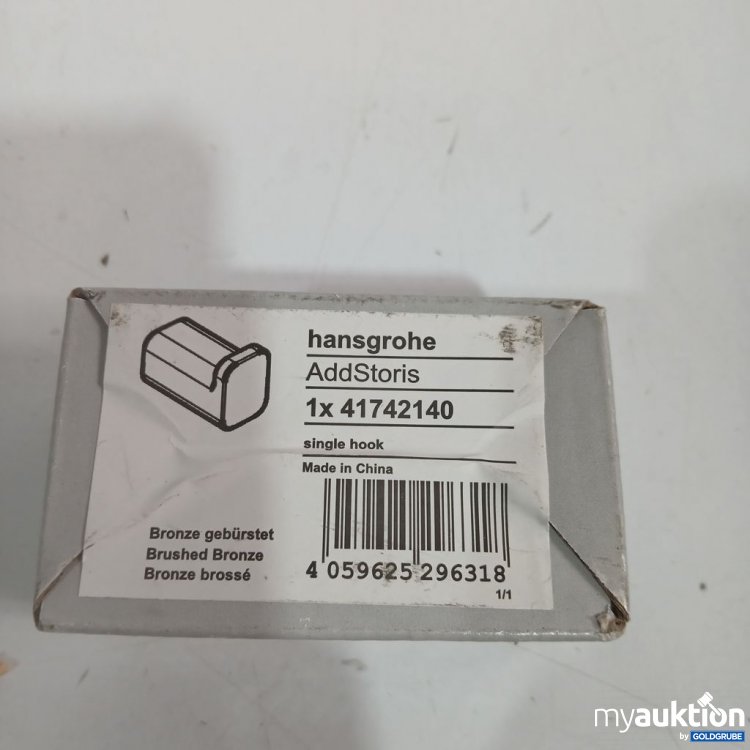 Artikel Nr. 964092: hansgrohe AddStoris Einzelhaken