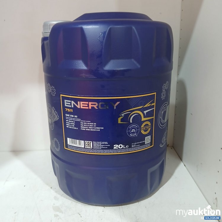 Artikel Nr. 990092: Mannol Energy 7511 Sae 5W-30 20l