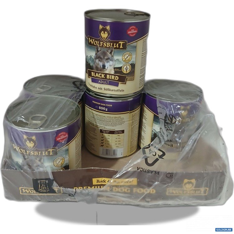 Artikel Nr. 997092: Wolfsblut  Black Bird Adult Truthahn mit Süßkartoffeln  5x800g 