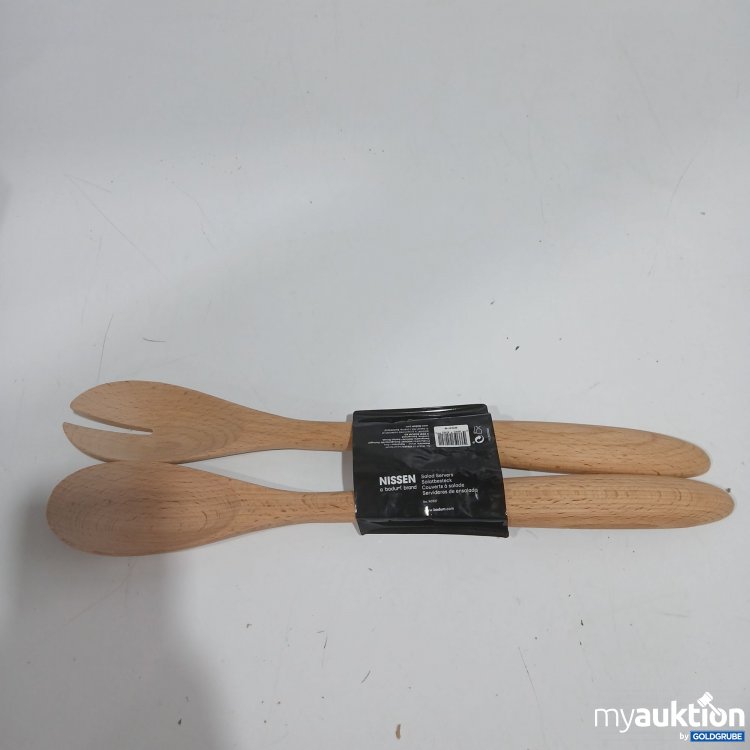 Artikel Nr. 443093: Nissen Salat Besteck aus Holz 