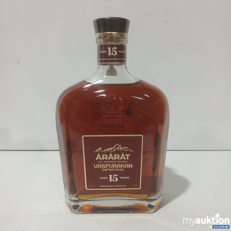 Artikel Nr. 468093 Artikel Nr. 468093: Ararat Vaspurakan Brandy 40% Vol 15 Jahre 700ml