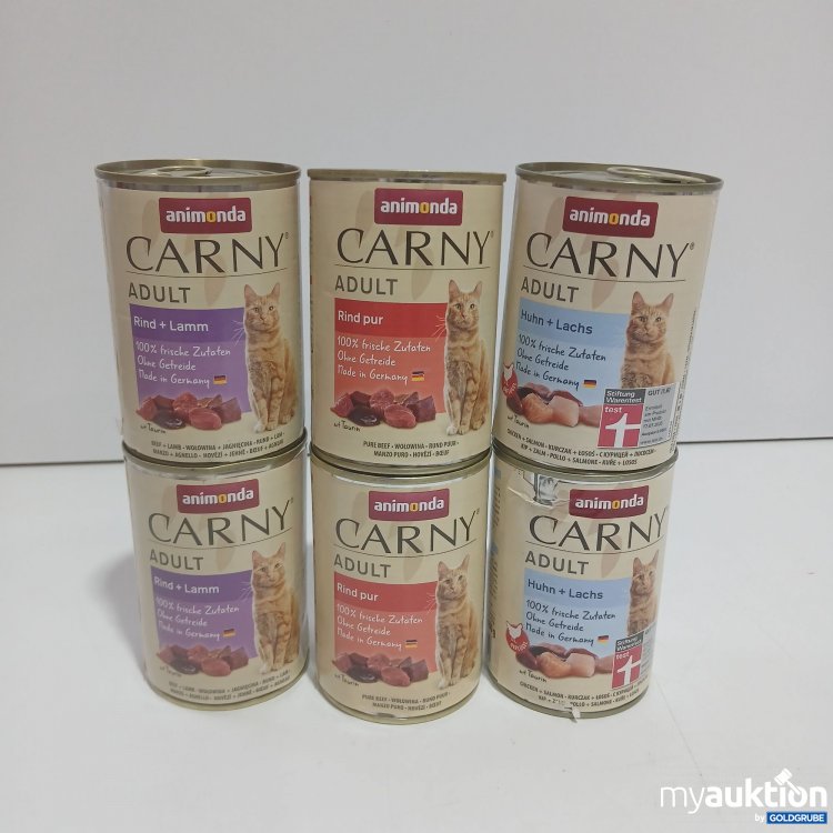 Artikel Nr. 852093: Animonda Carny Katzenfutter 6x400g