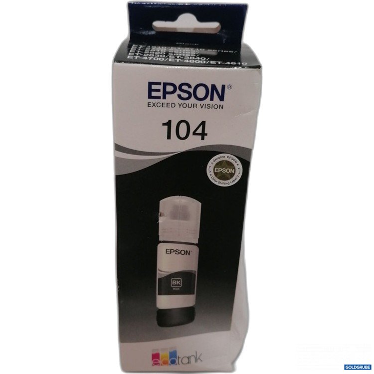 Artikel Nr. 885093: Ecotank Epson 104 Black 65ml
