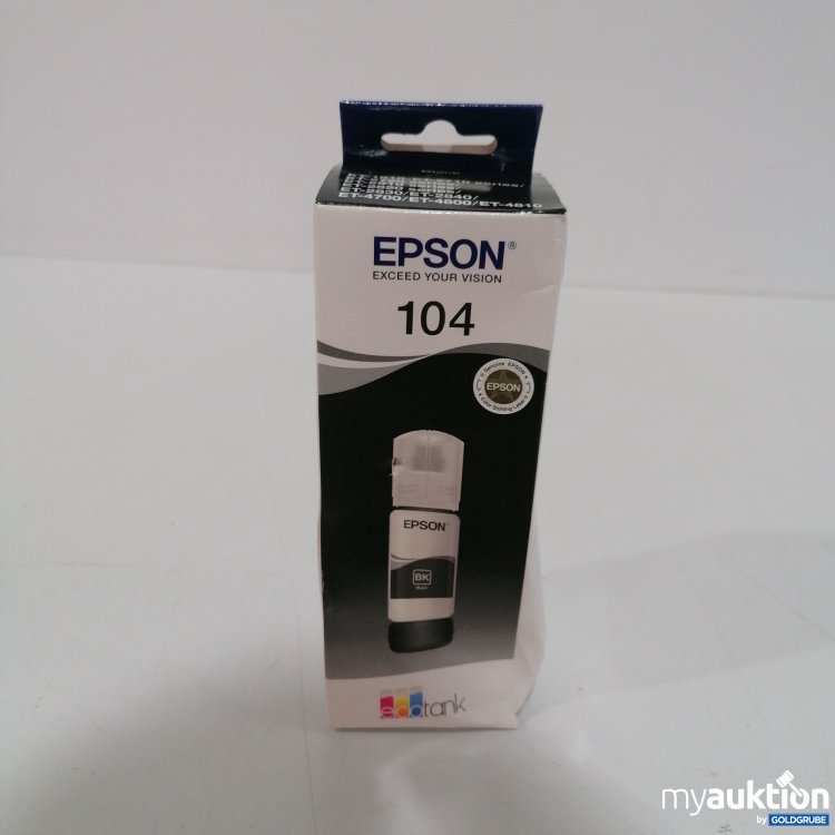 Artikel Nr. 885093: Ecotank Epson 104 Black 65ml