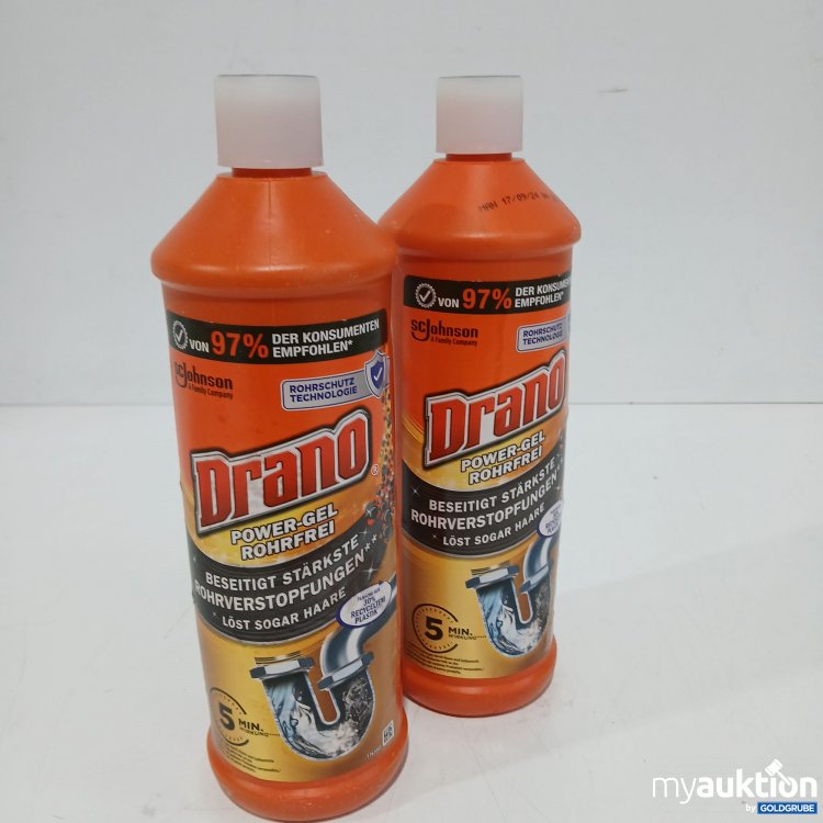 Artikel Nr. 895093: Drano Power Gel Rohrfrei 2x 1000ml