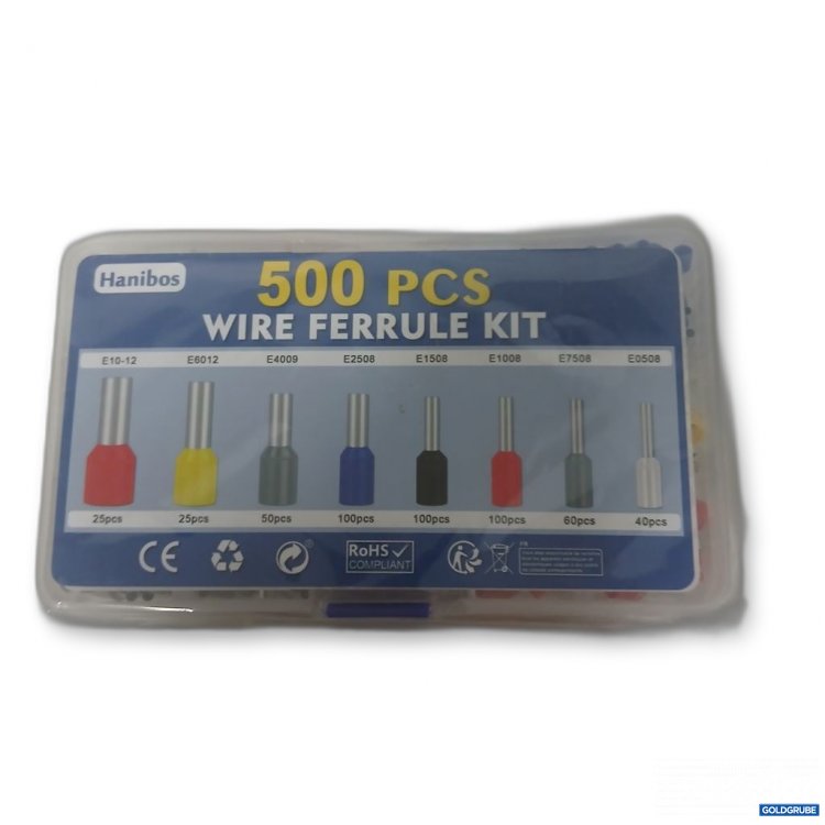 Artikel Nr. 917093: Hanibos Wire Ferrule Kit 500 pcs